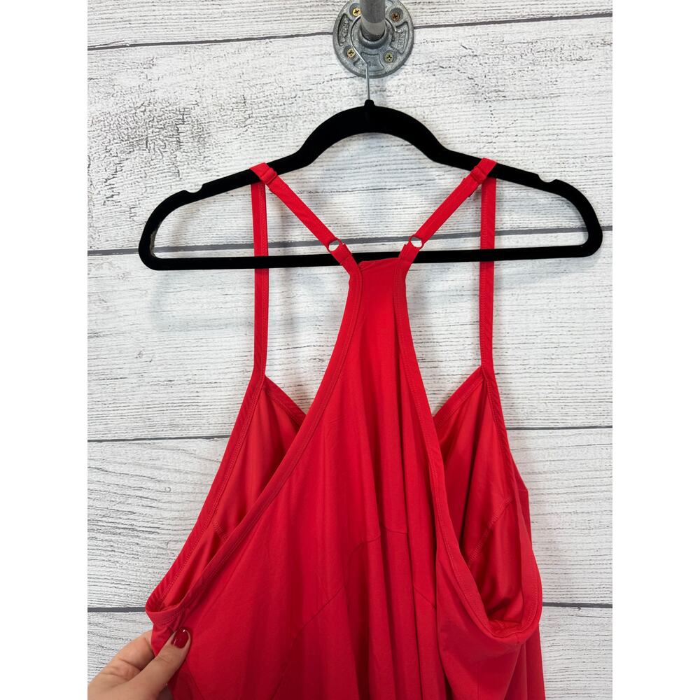 All In Motion Plus Size Active Red Coral Sleeveless Sporty Dress Size 3X - Picture 5 of 8